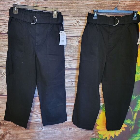 Time & Tru paper bag jeans set of ( 2) Woman's jeans 10 NWT - Picture 1 of 11